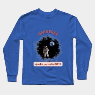 universo y la tierra Long Sleeve T-Shirt